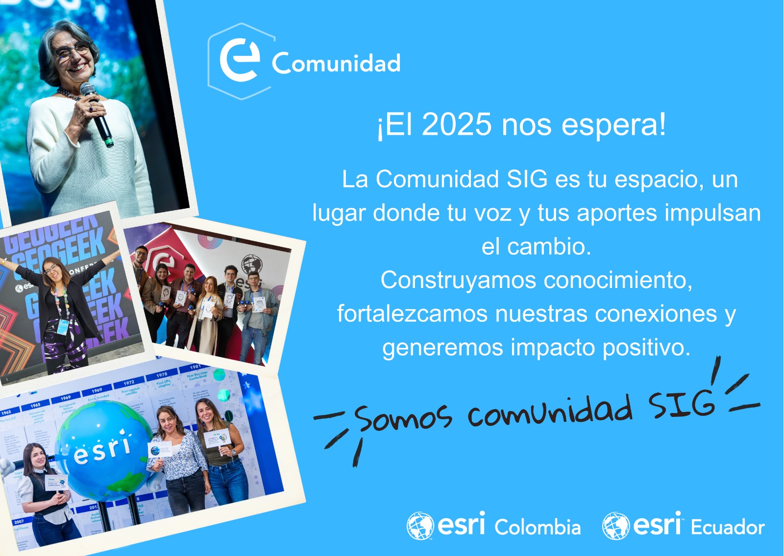 Reconocimiento esri community