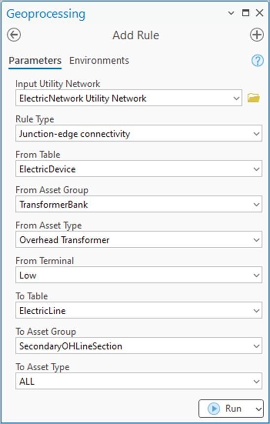 View of Electrical Networks - Advanced Configuration