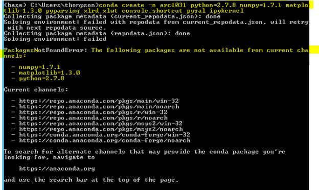Solved: Anaconda modules from ArcMap 10 python environment - Esri Community
