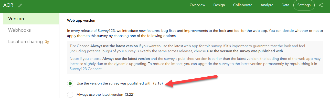The media in the survey form fails to display in t... - Esri Community