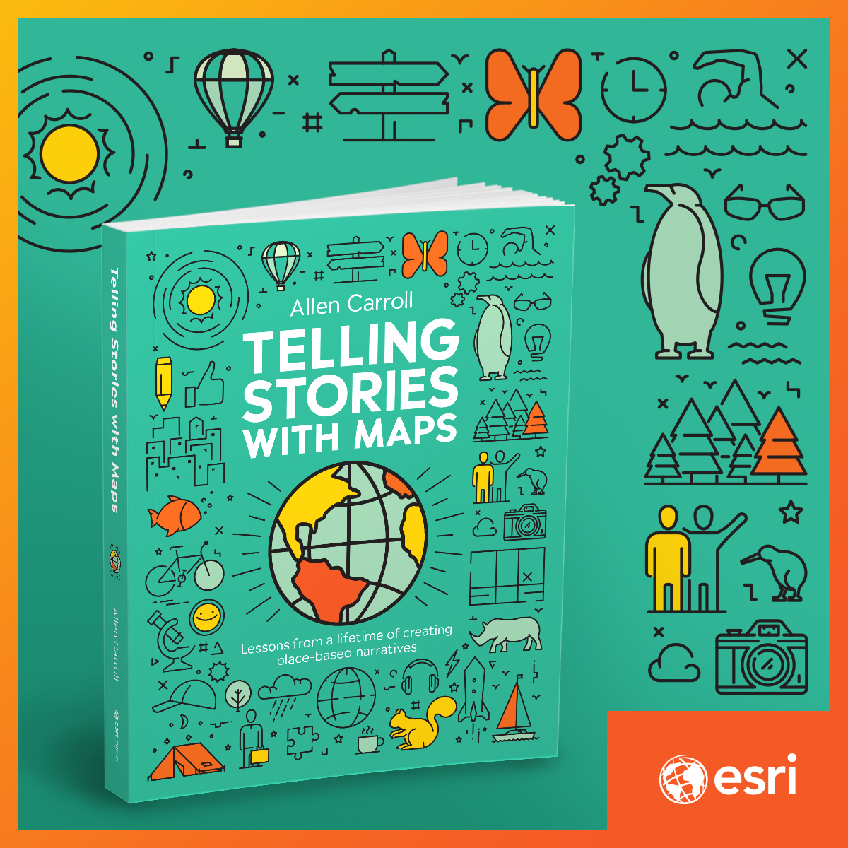 Discover the latest esri press book telling stori esri community