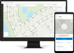 Streamline the creation of an electric distribution asset repository and view system maps in the office and field.