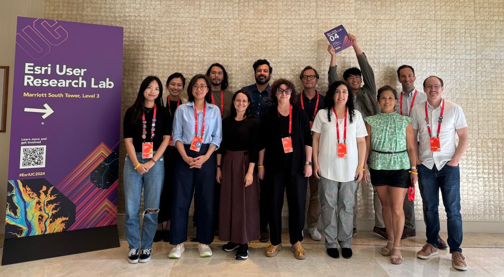 Research lab team at User Conference 2024