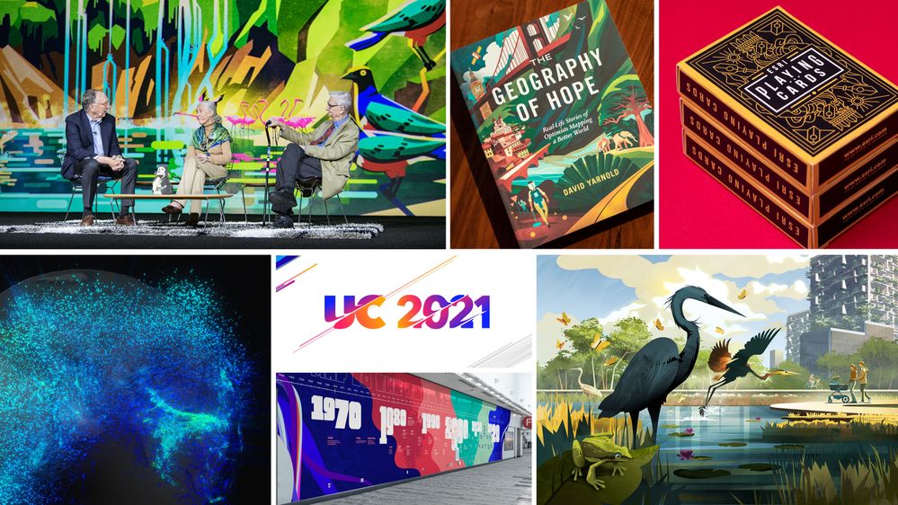 Recent work for Esri