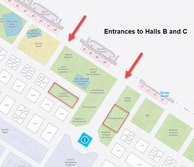 UC Showcase Map Indicating Where We Are Located