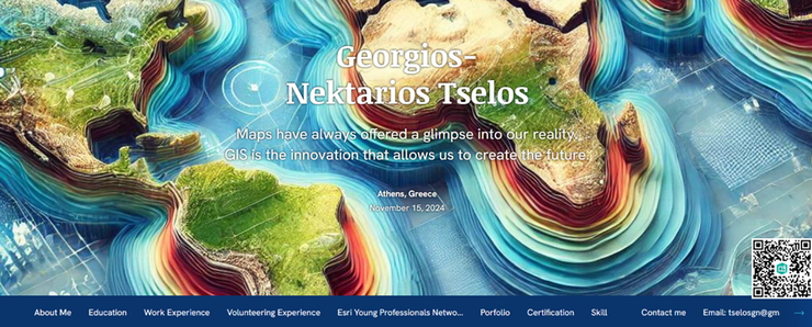 Figure 7: My Portfolio by ArcGIS Story Map