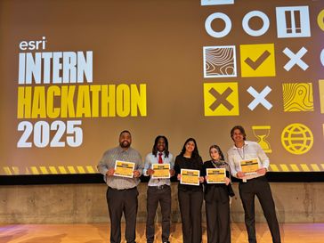 Esri's Hackathon Winners!