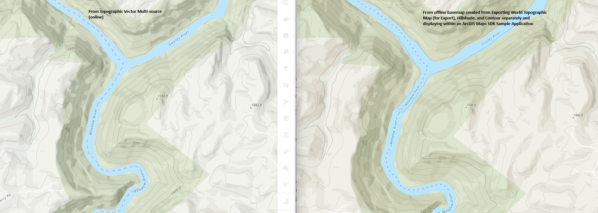 Basemap fails to load from mobile map package with... - Esri Community