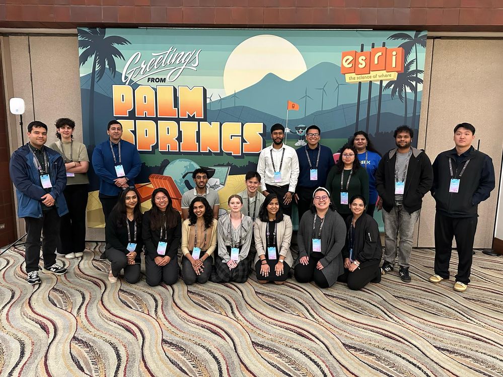 2025 Esri Dev & Tech Summit Student Assistantship Cohort