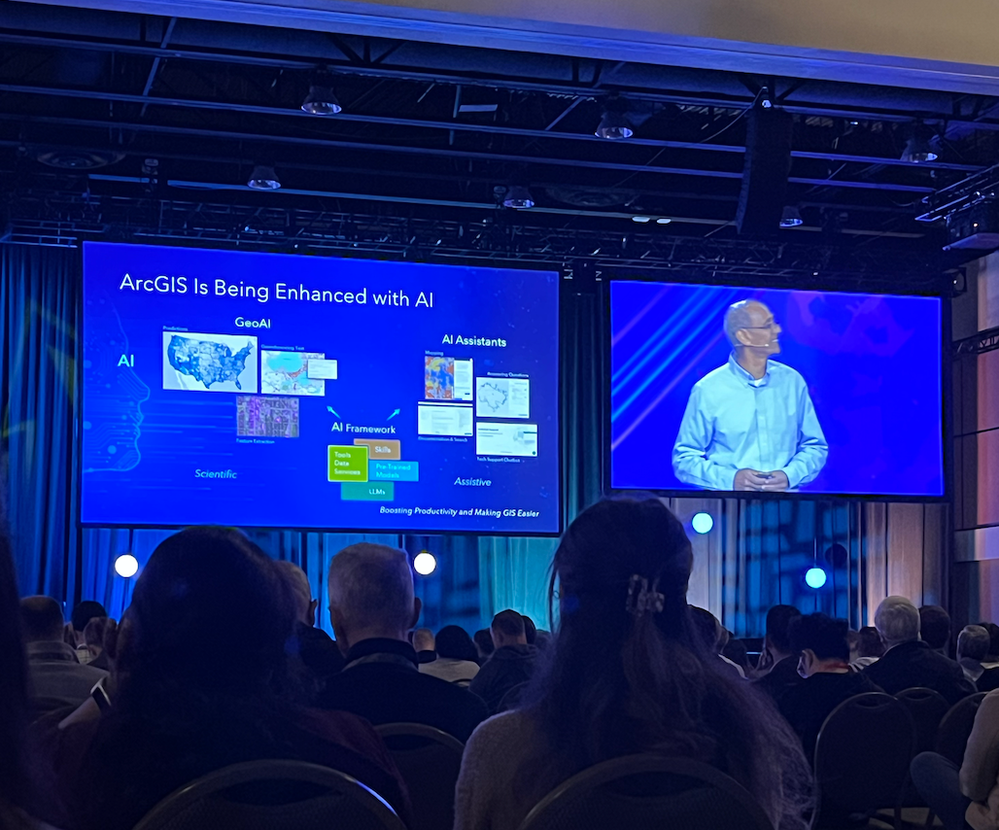 A wonderful Plenary session on GeoAI