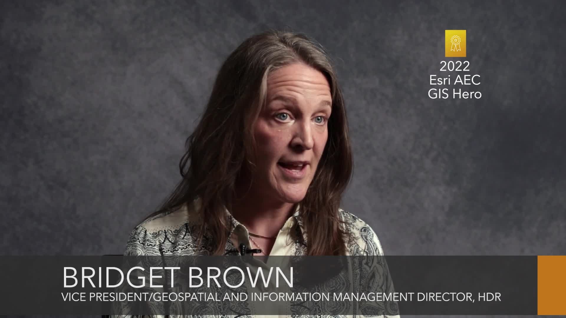Esri AEC GIS Hero Profile: Bridget Brown, HDR - Esri Community