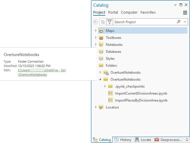 Notebooks on OneDrive