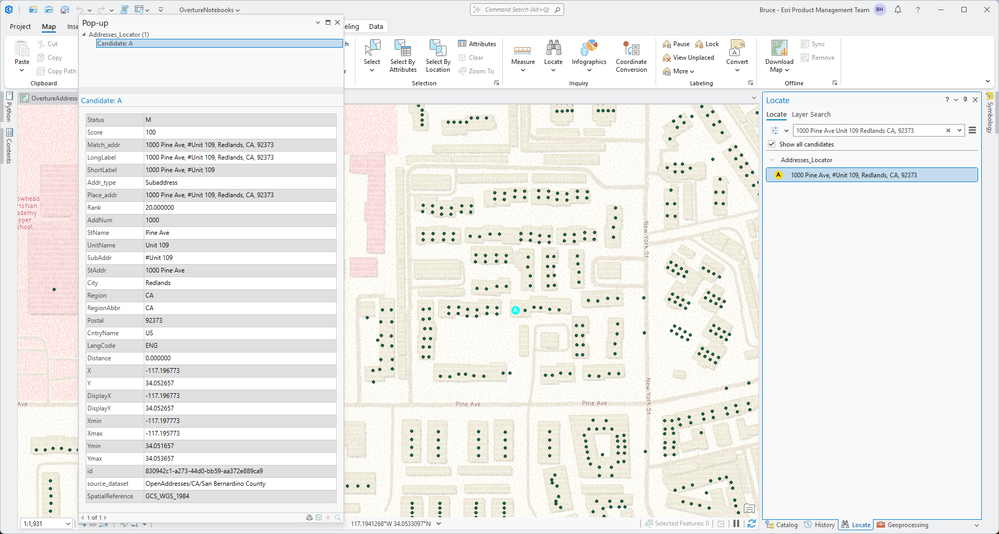 Geocoding with Overture Addresses