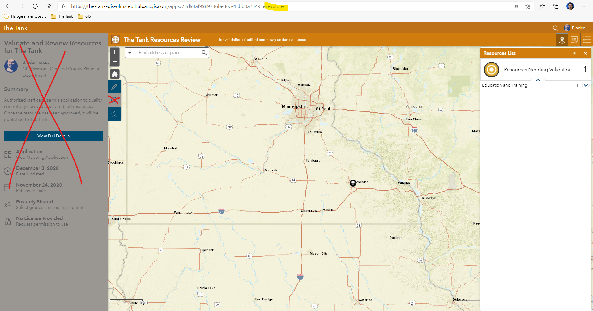 Olmsted County Gis Map Solved: Turn Off Or Auto Collapse "More Info" Tab In The N... - Page 2 -  Esri Community