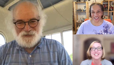 One of my first assignments, talking with Esri Chief Scientist Dawn Wright and IBM scientist John Cohn for an Esri Blog previewing the Call for Code Global Challenge