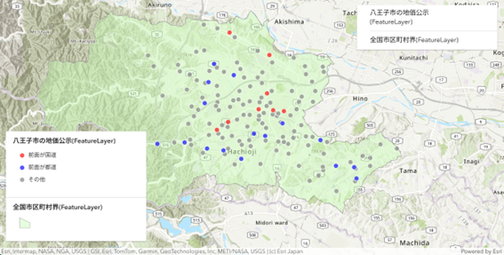 個別値分類レンダラー　完成イメージ