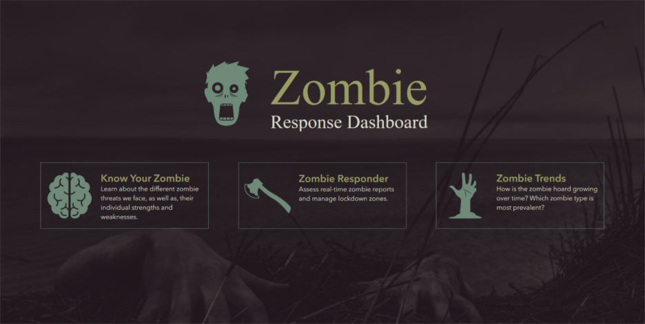 Zombie Response Dashboard