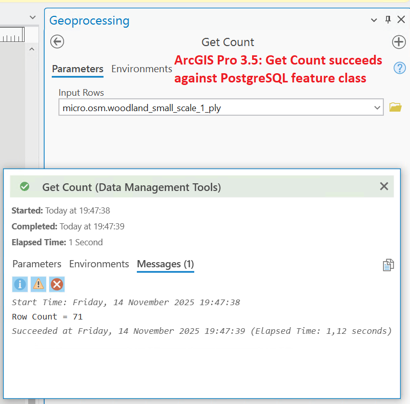 Issue_ArcGIS_Pro_3_6_Get_Count_fails_Pro_3_5_result.png