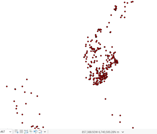 Zoomed in (A lot of points are missing)