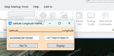 Lat/Long interface w/greyed out buttons. :(