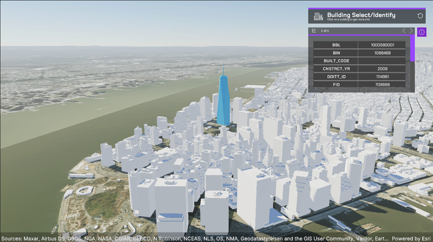 属性情報の表示