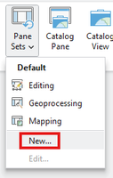 Create a custom pane set