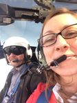 Field testing a transmission line maintenance application with a customer... yes, I got to take a helicopter ride!