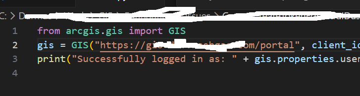 OAuth 2.0 authentication for Python API - Esri Community