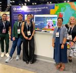 Staffing the Esri booth at GSA Connects 2025, San Antonio, TX
