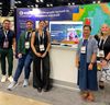 Staffing the Esri booth at GSA Connects 2025, San Antonio, TX