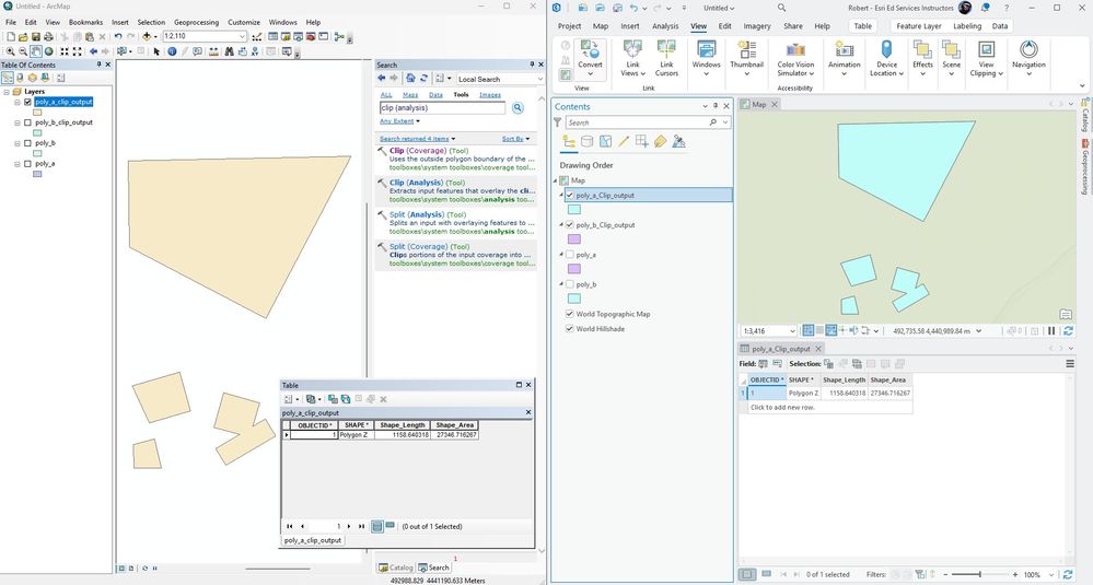 Clip Tool: Did it use to not dissolve the output? - Esri Community