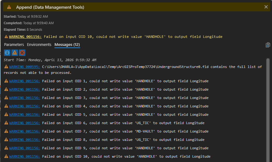 GP Tool Output