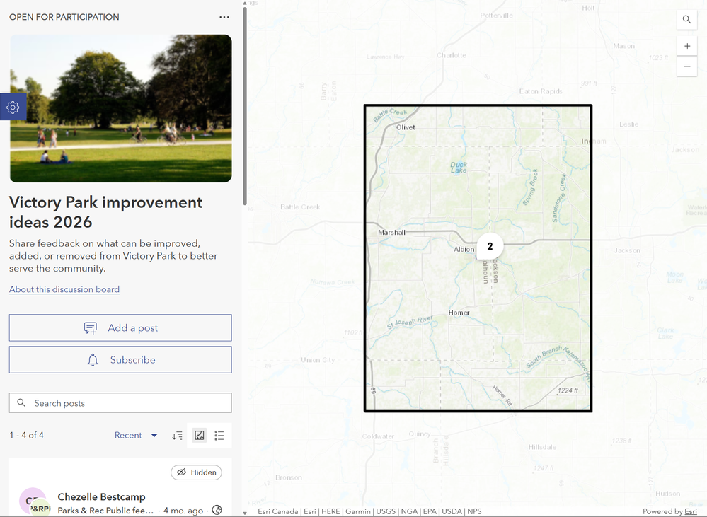 Figure 2: Discussion board