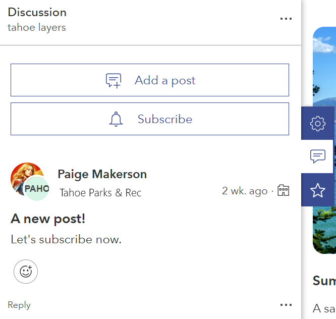Figure 3: Content-based discussion