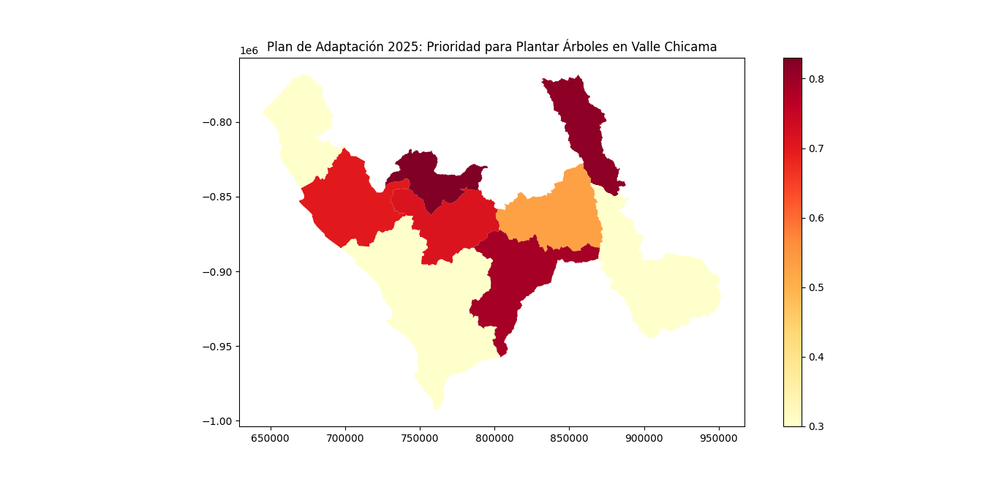 Map Heat La Libertad-Python