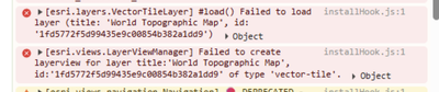 Error in Enterprise 11.5 through an Instant App