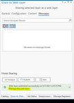 Manage the Web Layer link is Empty