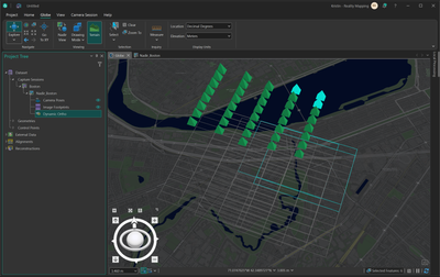 Incorrect footprint extent