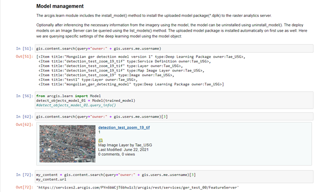 Object detection with ArcGIS API job failed error - Esri Community