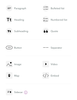 Available block options