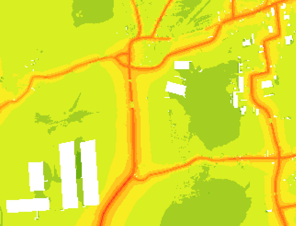 Nearest neighbors, ArcGIS GeoAnalytics Engine