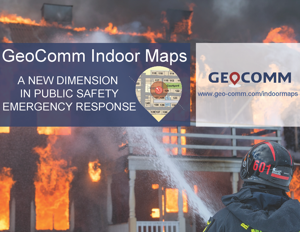 Finding a 9-1-1 caller inside a building, on the right floor location, in the right room location, and on the right map speeds the critical chain of communication to reduce response times.  Imagine, being dispatched to a call and having the 9-1-1 call taker or dispatcher articulate the exact indoor location of the incident.  This capability is possible today.  GeoComm, RapidSOS, and Esri are excited to offer a partnership designed to deliver indoor maps to 9-1-1 and first responders.  GeoComm provides indoor maps to ECCs via the GeoComm Maps option within RapidSOS Portal.  GeoComm Maps is built utilizing the latest Esri technology and leverage Esri basemaps.  This solution provides telecommunicators and first responders with actionable location context for enhancing situational awareness, reducing response times, and ultimately saving more lives during an emergency situation.  Visit https://geo-comm.com/indoormaps/ for more info. #IndoorMaps #IndoorLocation #LocationIntelligency  https