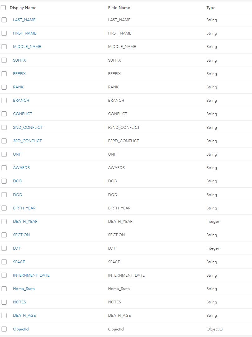 Solved Details Page Displaying Data By Display Name Not T Esri