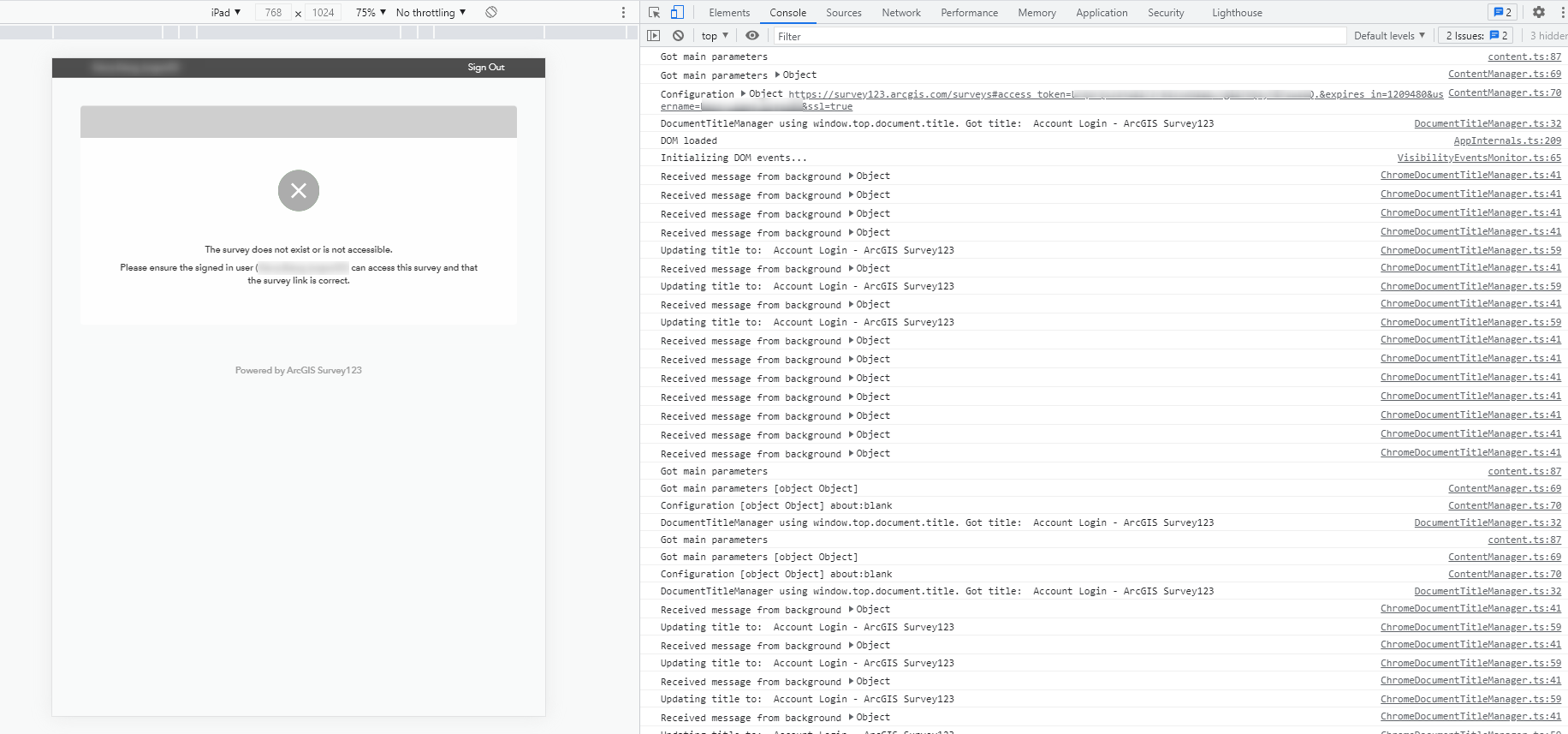 Solved: How to stop Survey123 to attempt to get user locat - Esri  Community