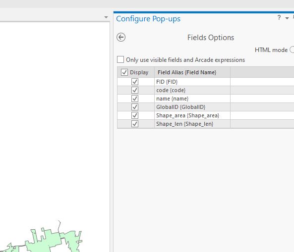 Solved: ARC GIS PRO - configuring pop up - Esri Community