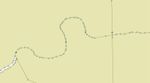 Legally speaking, this boundary should be a single line with a distance, no bearing.