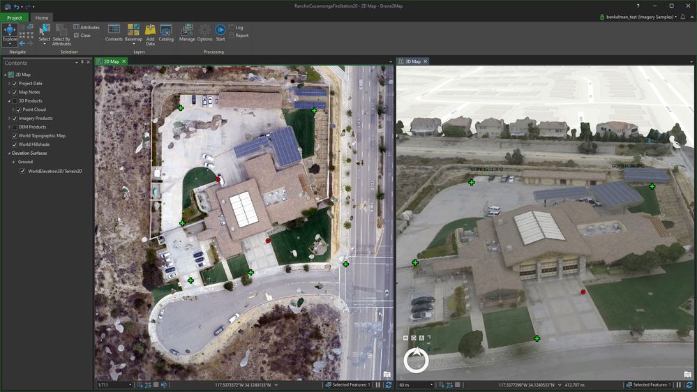 Now you can link 2D and 3D view scale and location
