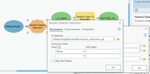 First, the Iteration parameters, with the Hosted Feature Layer as Input and the Name field