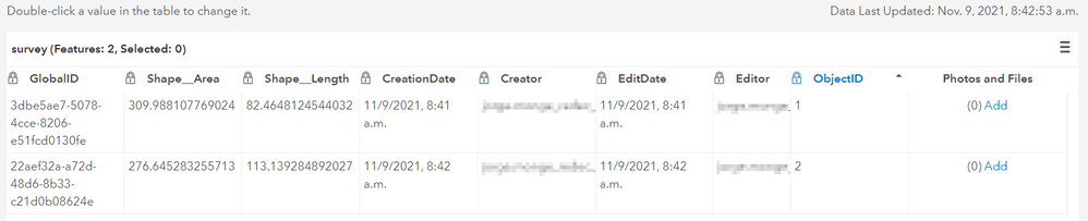 Feature Layer Data