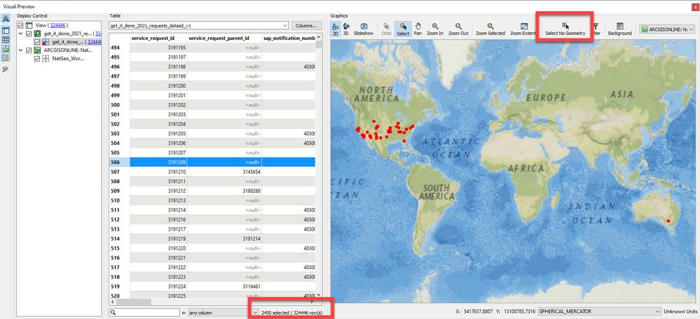 Inspecting the cache